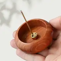 Multi-Purpose Wooden Incense Burner Functional Incense Stick Holder for Meditation Room, Prayer Space, and Living Area - Image 6