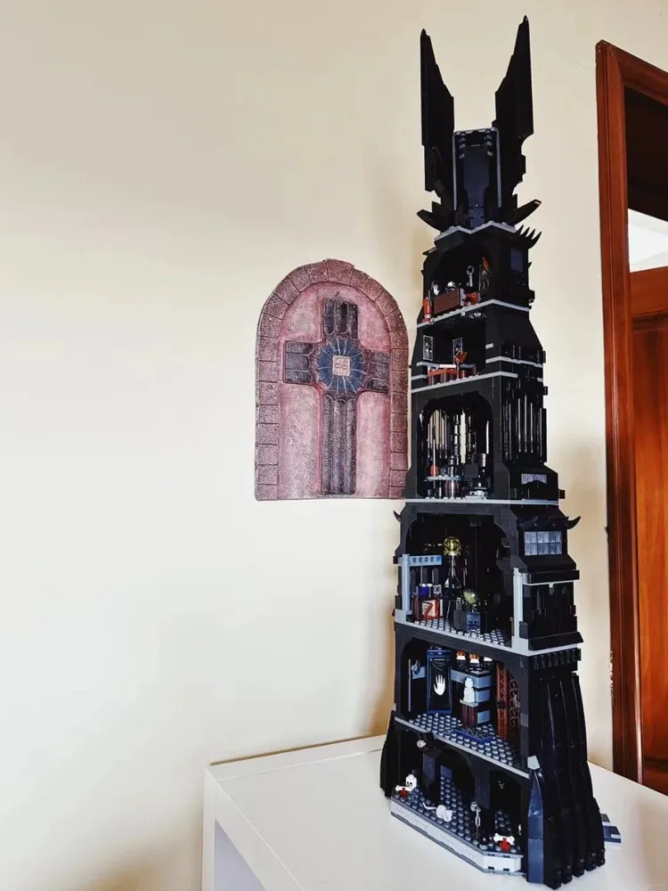 2359PCS Lord Rings Tower Model Kit Creative Huge jigsaw puzzle Toy modelFor Holi