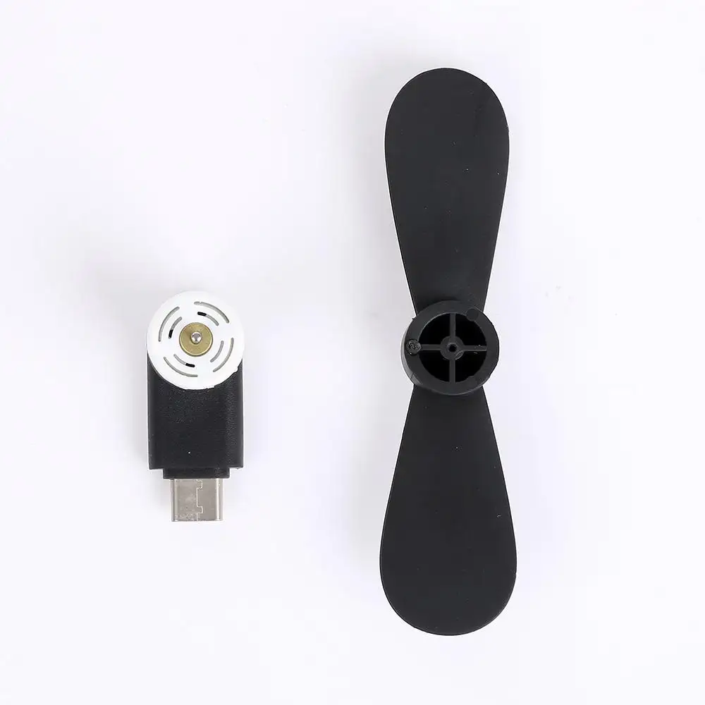 Type C Mini Fan Radiator Android Portable Mobile Phone Small Travel Fan phone cooler mobile radiator cell phone fan