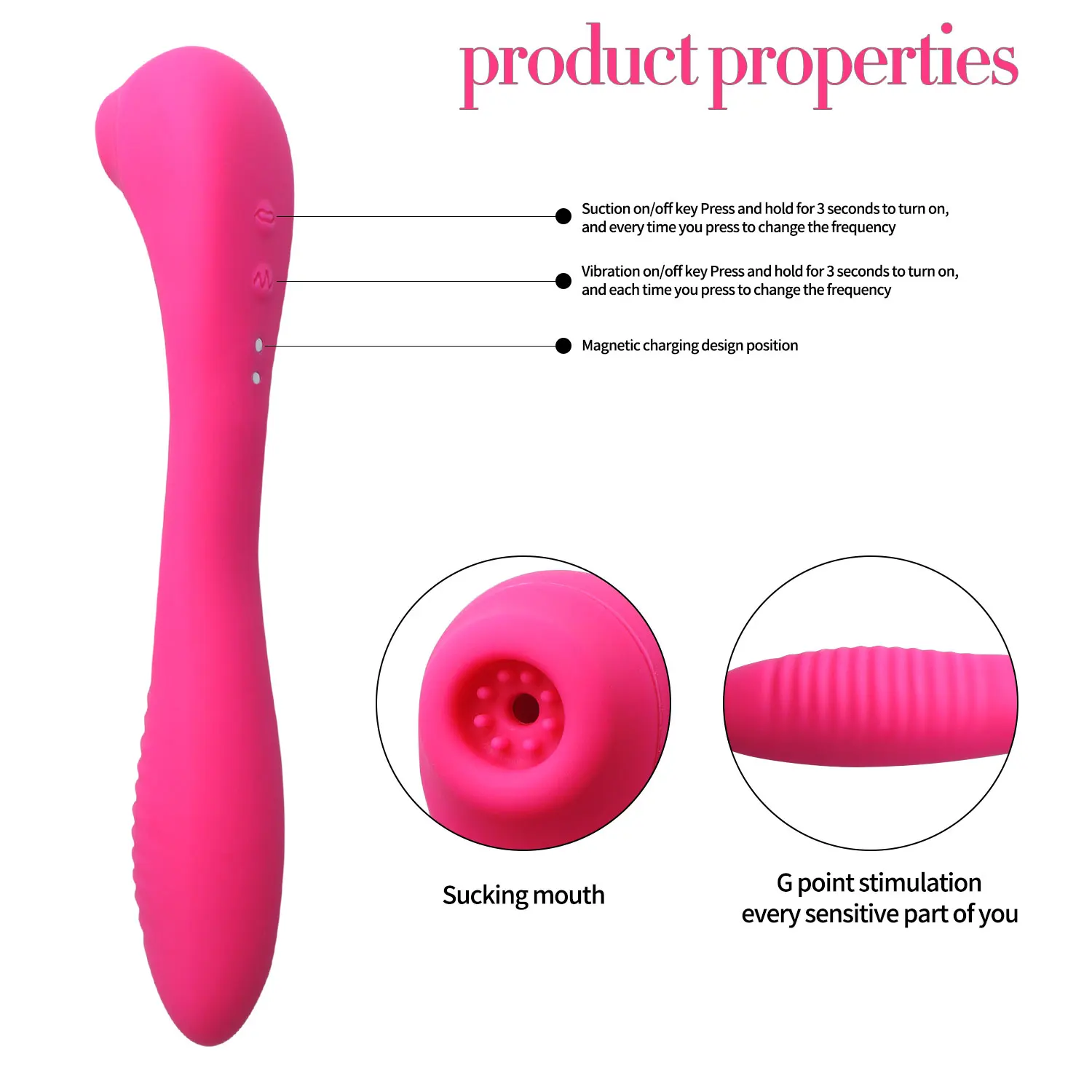 Dropship 2pcs Sex Clitoris Stimulator Vibrator Nipple Sucker Breast  Enlargement Brush Clit Vibrator Female Masturbator Adult Sex Products to  Sell Online at a Lower Price