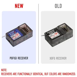 Advanced 6CH 2.4G Radio Control System Receiver (P6FG Receiver)