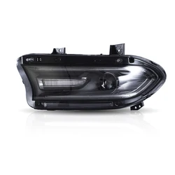 Vland Led Sostituzione Originale R/T Srt Fari Car Head Light Assembly 2015-Up Lampada Anteriore Per Dodge Charger