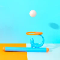 1 Set Children Funny Gifts Plastic Pipe Blowing Ball Toys For Kids Outdoor Sports Games Balance Training Learning Props 1