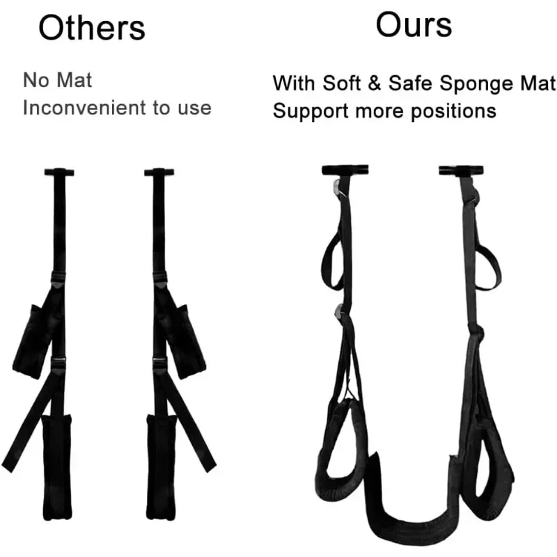Door Sex Swings for Adult Couples Sex Position Furniture Adjustable Straps Bondage Restraint BDSM Toy Sexyshop Erotic Toys
