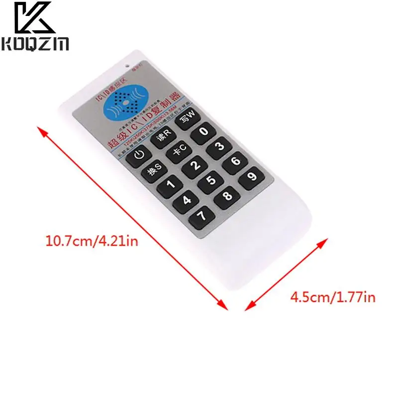 Handheld RFID Smart Card Reader UID Tag Writer Key Copier IC ID Duplicator Frequency Programmer images - 6