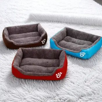Colorful Warm Dog Kennel, Pet Mattress, Comfortable and Breathable Sleeping Bed for Large, Medium and Small Dogs