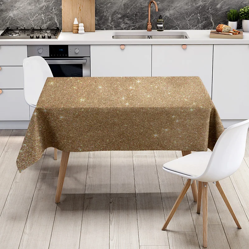 Waterproof Tablecloth Vintage Floral Dining Table Cover Washable Rectangle Table Linens Home Decor Farmhouse Kitchen Table Prote 6