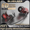9D HIFI Heavy Bass Earphone 3.5MM AUX/Type-C Digital Chip 7.1 Surround Stereo Wired Headset With Mic Earbud For Samsung Android 1