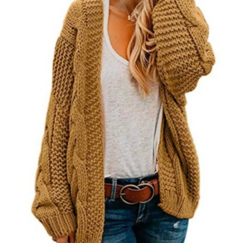 

Warm winter2021 Winter Clothing plus Size Women's Mid-Length Slimming Irregular Dovetail Hooded Pullover Sweater in Stockfashion