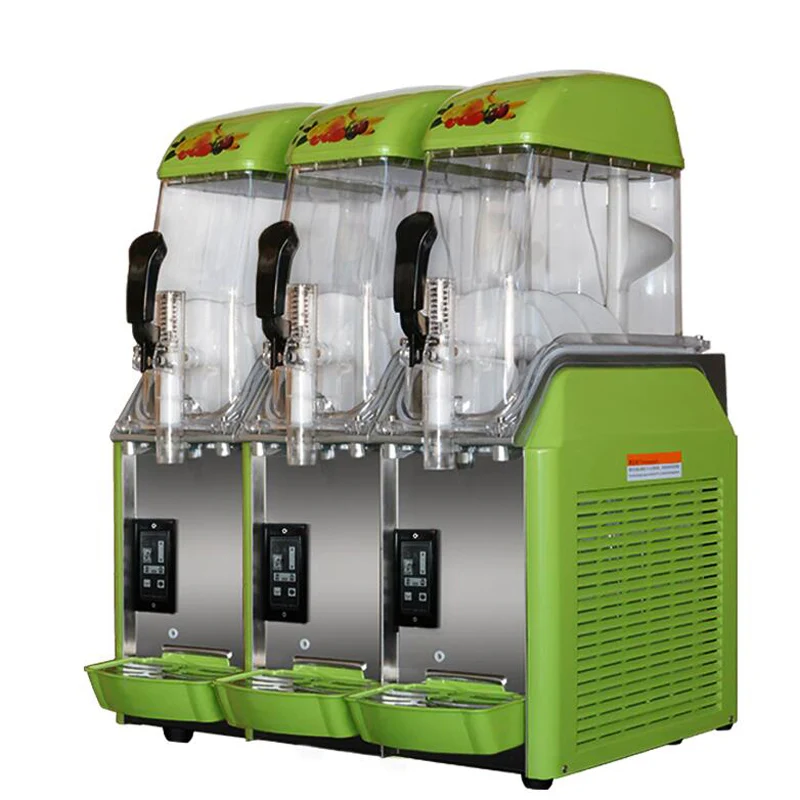

220V 1 Tank Snow Melting Machine Electric Automatic Soft Ice Slush Sand Ice Tea Juice Making Machine Commercial Use