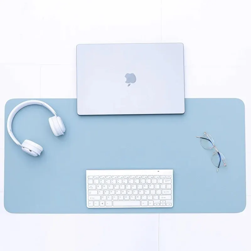 1Pcs PU Mouse Pad Large Size 80*40mm Anti-slip Mousepad Waterproof Natural Rubber Game Desk Mat for Desktop PC Computer Laptop 3