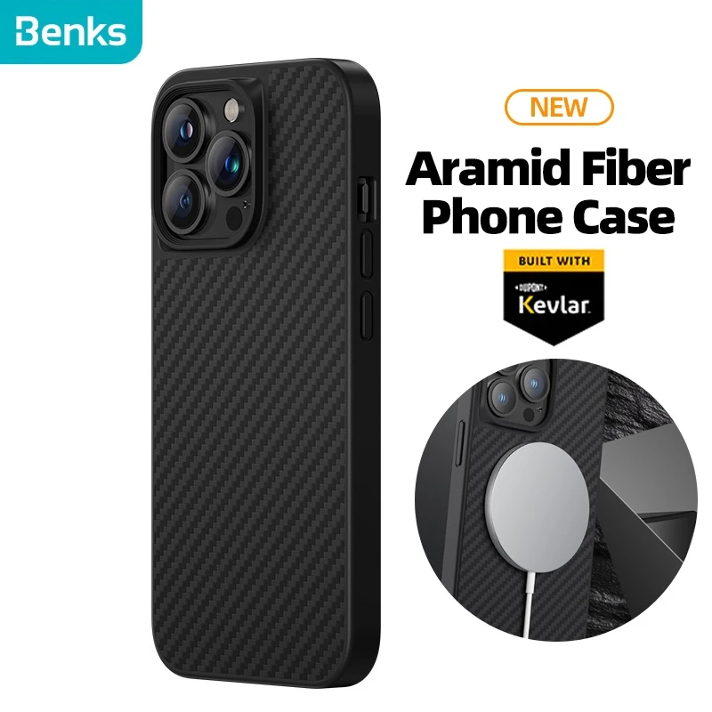 Benks Kevlar® Aramid Fiber Tpu Allinclusive Case For Iphone