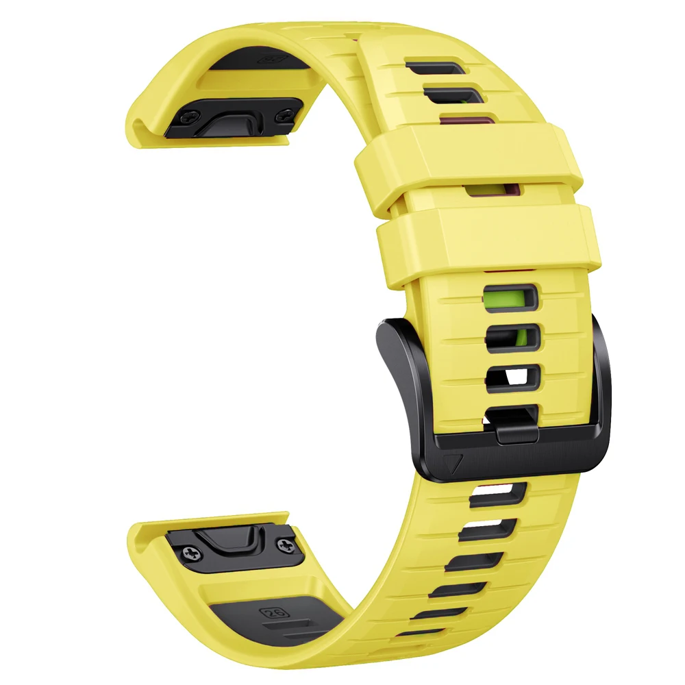 Garmin Fenix Silicone QuickFit Watch Band - Premium Strap Bracelet