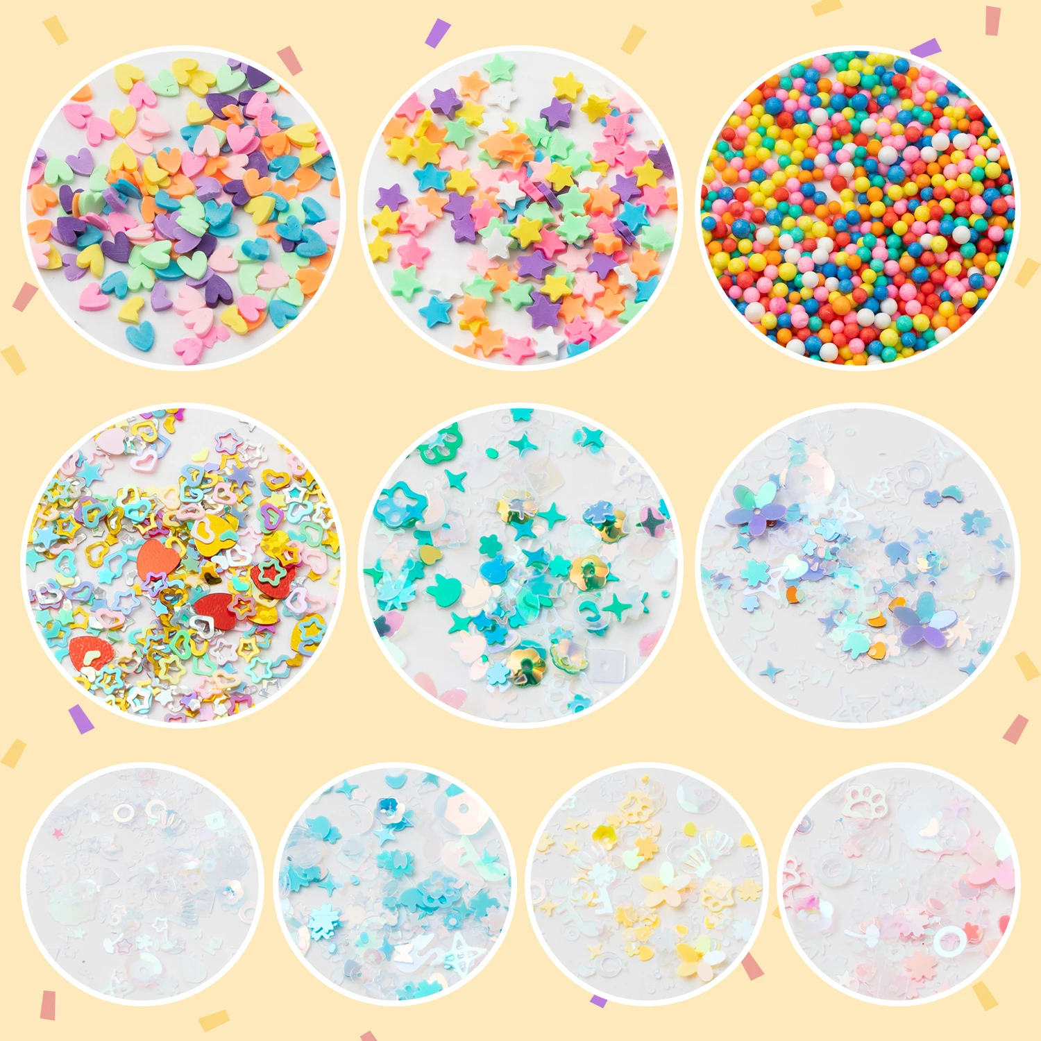 37PC Nano Tape Double-sided Adhesive for DIY Craft Creative Pinch Toy Making Reusable Color High Sticky Nano Tape 2025 4
