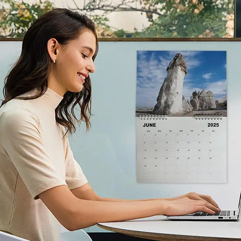 Nature dicks Calendar Monthly Writing Planner Monthly Planning Wall Calendar Writing Planner With Space Prank