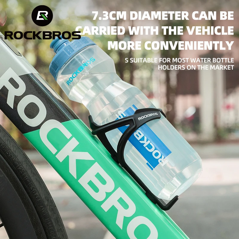 Rockbros 750Ml Borraccia Da Ciclismo Squeeze Type Gym Sports Water Bottle Road Mtb Bike Bottle Running Accessori Per Biciclette