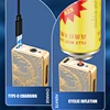 2024 Intelligent Voice-activated Windproof  Flame Lighter Airflow Gravity Sensing Knock  Ignition Visual Gas Window Men Gadget 4