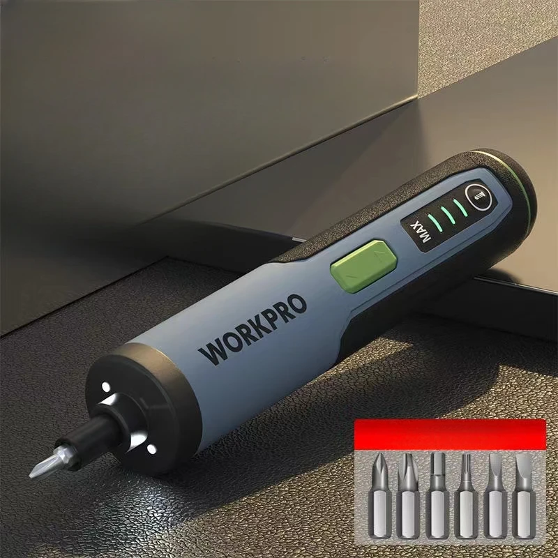 Youpin WORKPRO 무선 전기 드라이버 키트, USB 충전식 리튬 이온 배터리, LED 조명, 가정용 유지 보수 수리, 3.6V