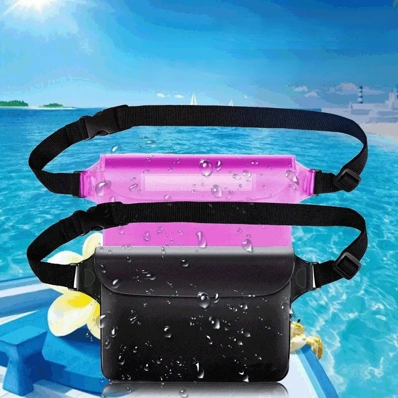 Floatable Waterproof Dry Bag with Phone Compartment Beach Surf Boating Essentials
