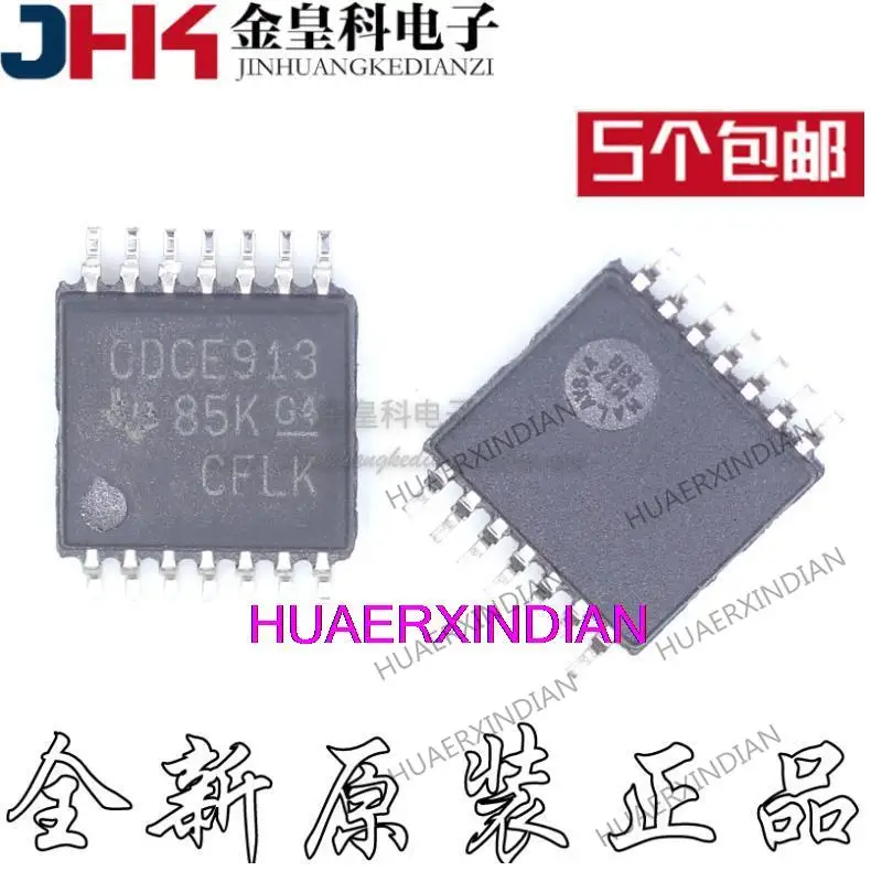 

10 шт. новый оригинальный CDCE913PWR CDCE913PW печать CDCE913 TSSOP14