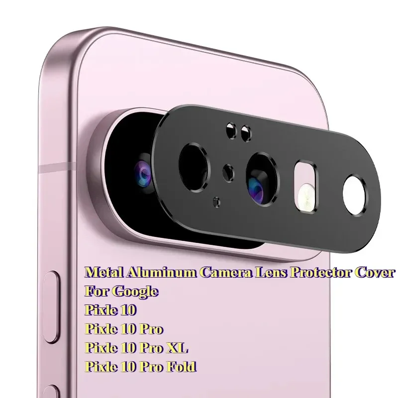 Durable Aluminum Frame Camera Lens Protector with Anti-Scratch Cover