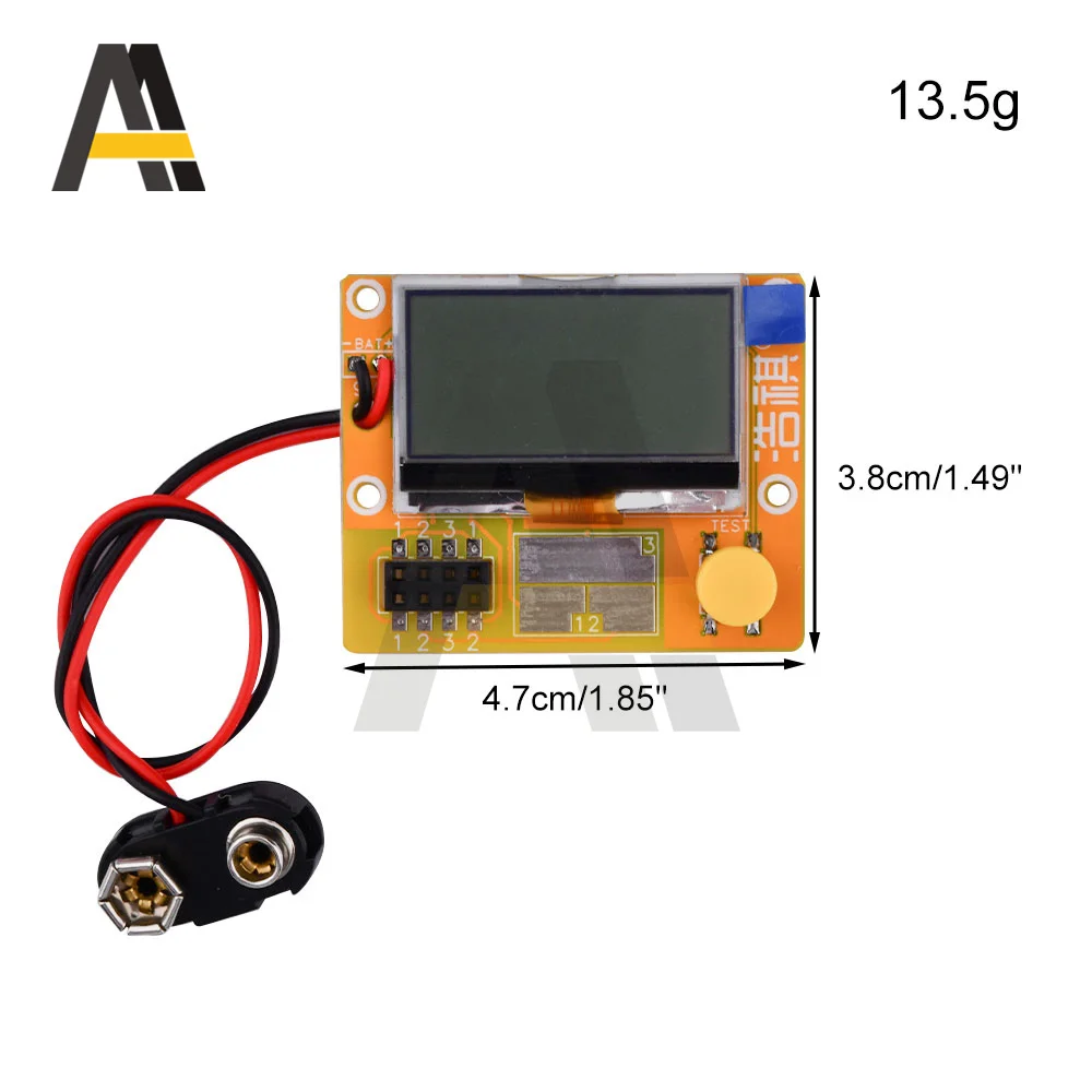 Mega328 medidor transistor tester triode diodo capacitância