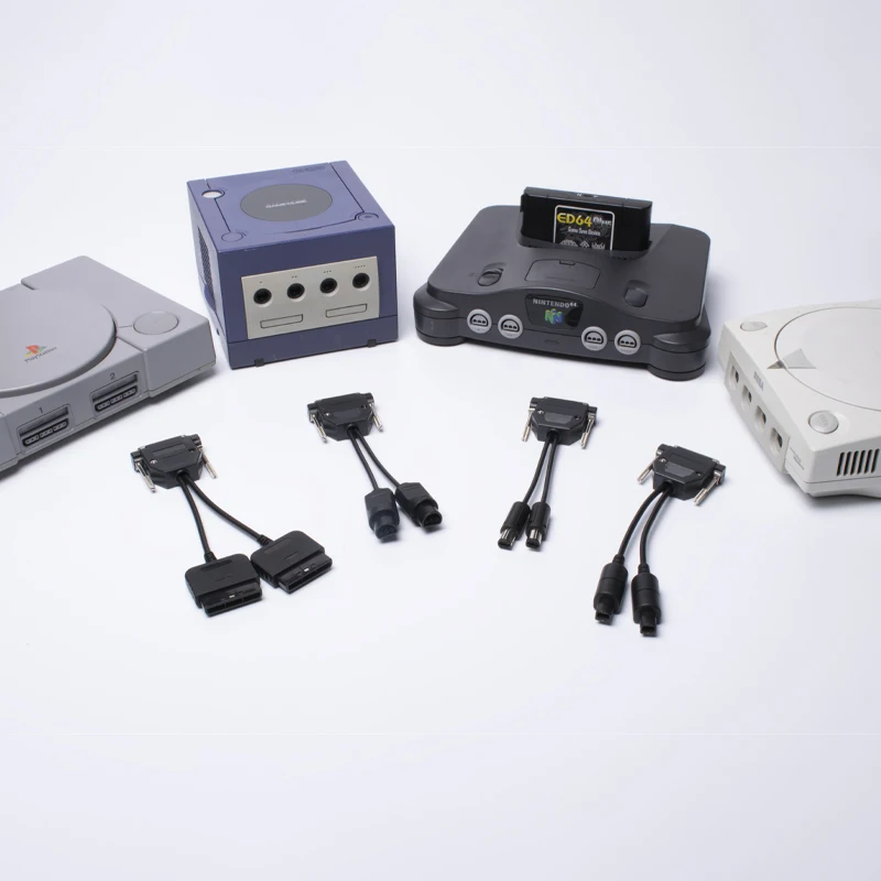 Blueretro-wireless Game Controller Converter Cabo Ps1 Ps2 Ngc N64 Nes Snes dc ss Controlador de Jogo Adaptador Cabo - Image 3
