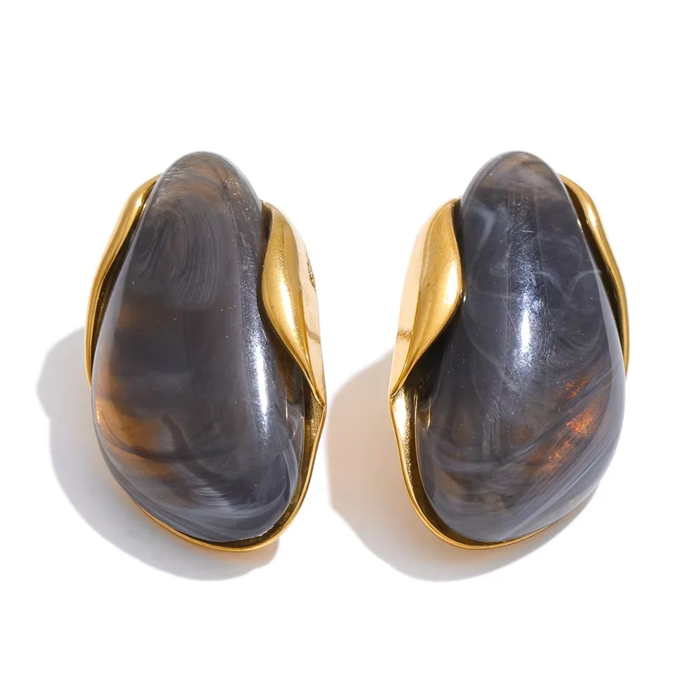 Earrings Black