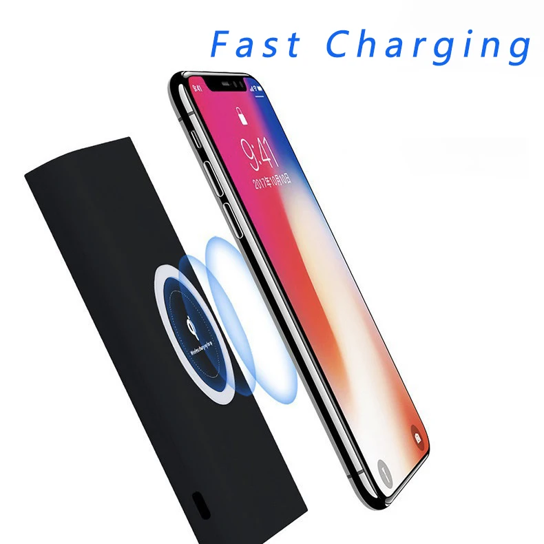 Wireless charging function of the power bank, ultra-thin and portable for travel, 20,000mah 3