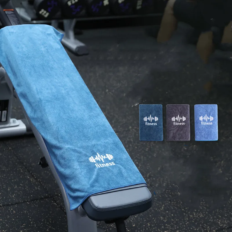Thicken 40 * 95 cm microfiber gymnastics fitness towel quick dry cooling towel beach running body anti-skid movement sweat 6