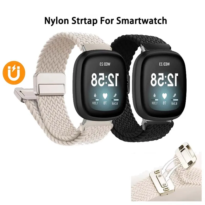 Breathable Nylon Band with Magnetic Buckle and Connector