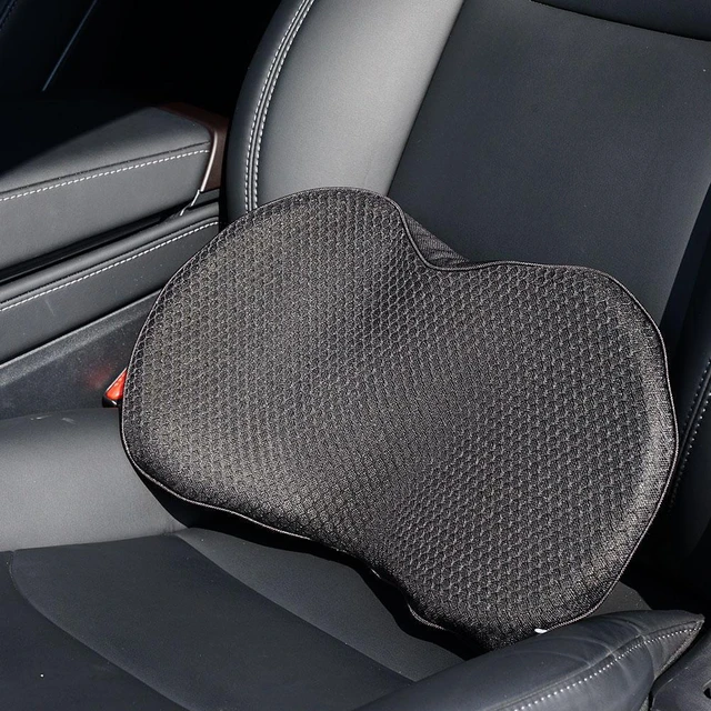 Car Driving Seat Cushion Space Memory Foam Waist Breathable Automobile  Heightening Cushion Pillow Protection - AliExpress