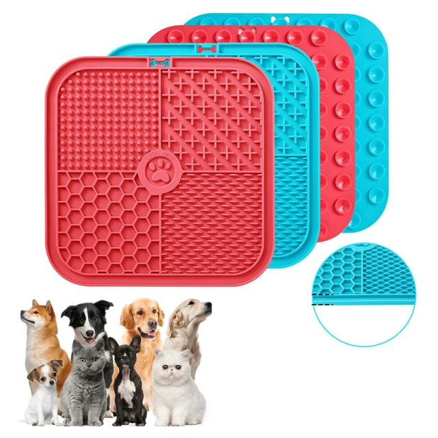 Customize Cat Slow Feeder licking Dog Mat Bowl for Dog Lick Mat for Dog  licking Bowl Cat Feeder Dish for Cat Bowl Slow Food Pad - AliExpress