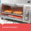 4-Slice Crisp 'N Bake Air Fry Toaster Oven, TO1787SS, 5 Cooking Functions, 30 Minute Timer, Stainless Steel 5