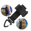 Multi-purpose Nylon Gloves Hook Climbing Rope Anti-lost Camping Hanging Buck Work Gloves Safety Clip Outdoor Tactical Gloves 4
