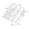 large size Lipstick Holder Display Rack Case Cosmetic Nail Polish Make Up Organiser Box 24 Grids Acrylic Makeup Organizer 5