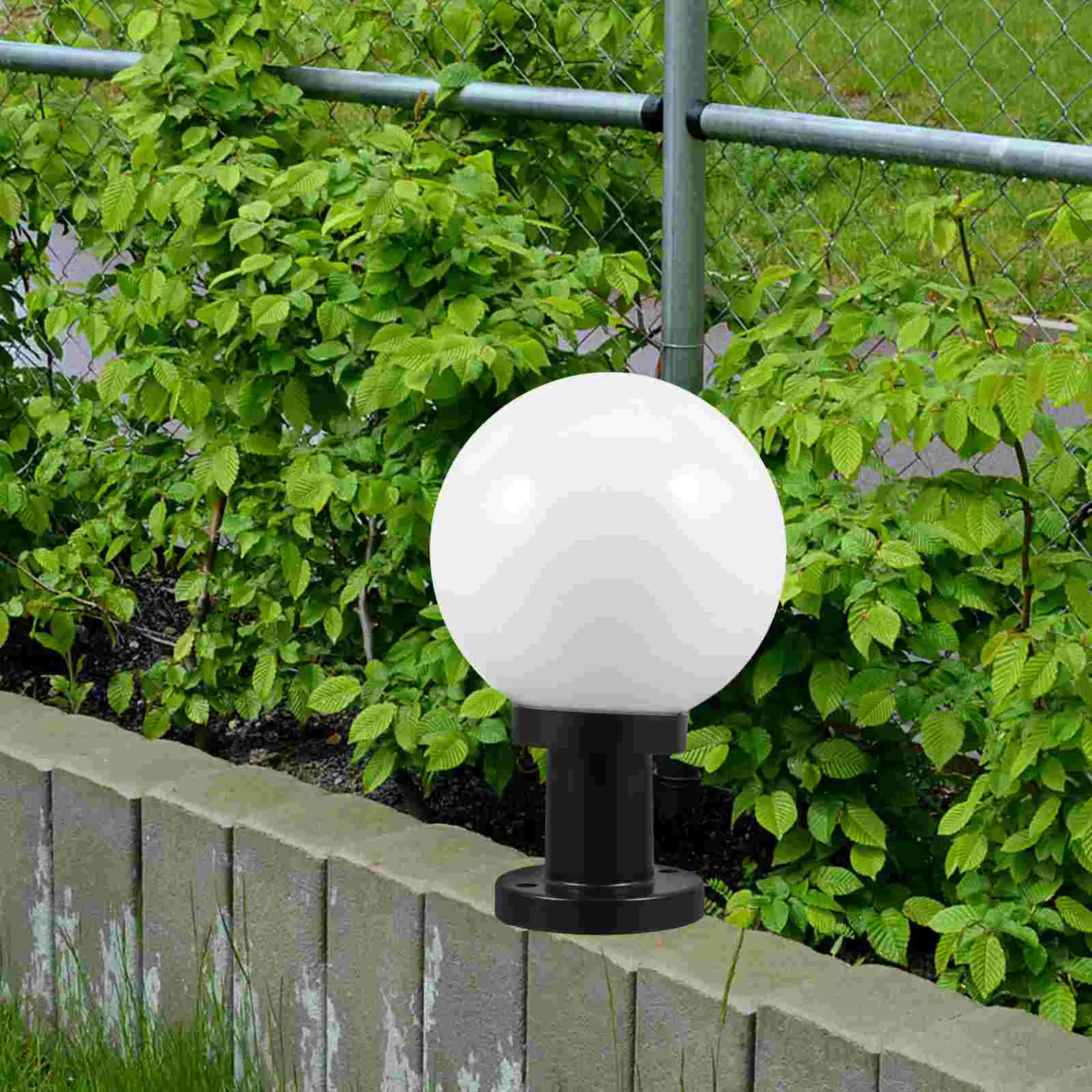 

Outdoor Garden Waterproof Lampshade Post Light 15cm Yard Light Deck Post Light Outdoor Patio Column Light