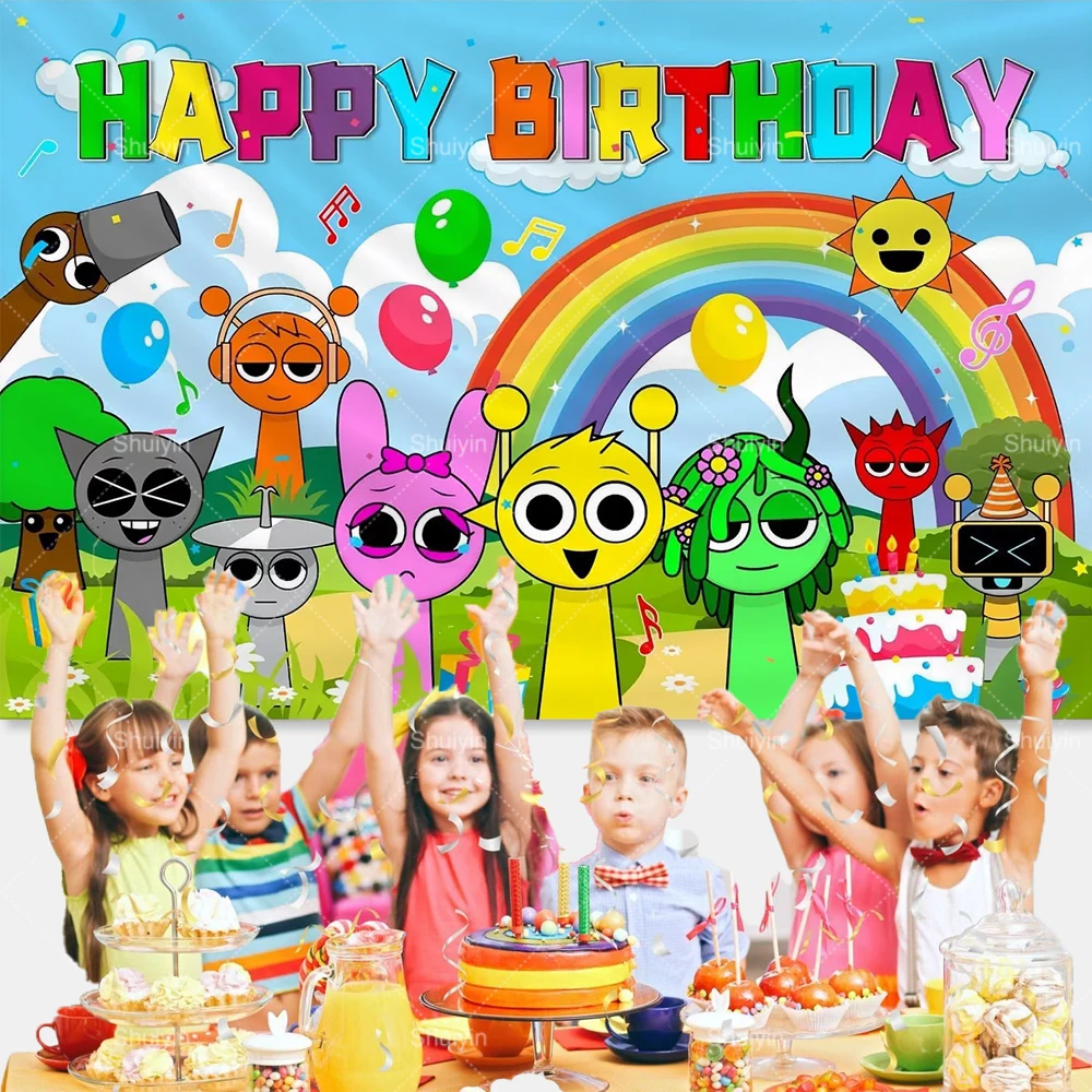 Lheaggik Happy Birthday Banner Cartoon Anime Theme Peter Pan Happy Birthday Banner 2 Pieces For Birthday Party Decorations And Supplies