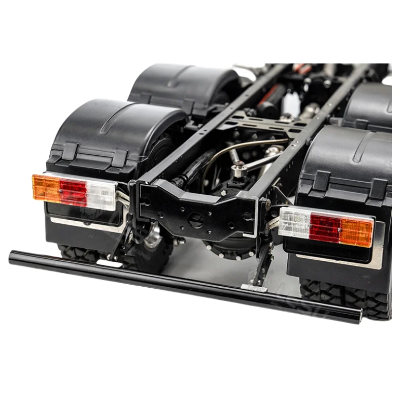 Metal Universal Rear Bumper for 1/14 Tamiya RC Truck SCANIA Benz Actros MAN VOLVO Trailer Tractor LESU Degree DIY Parts 2