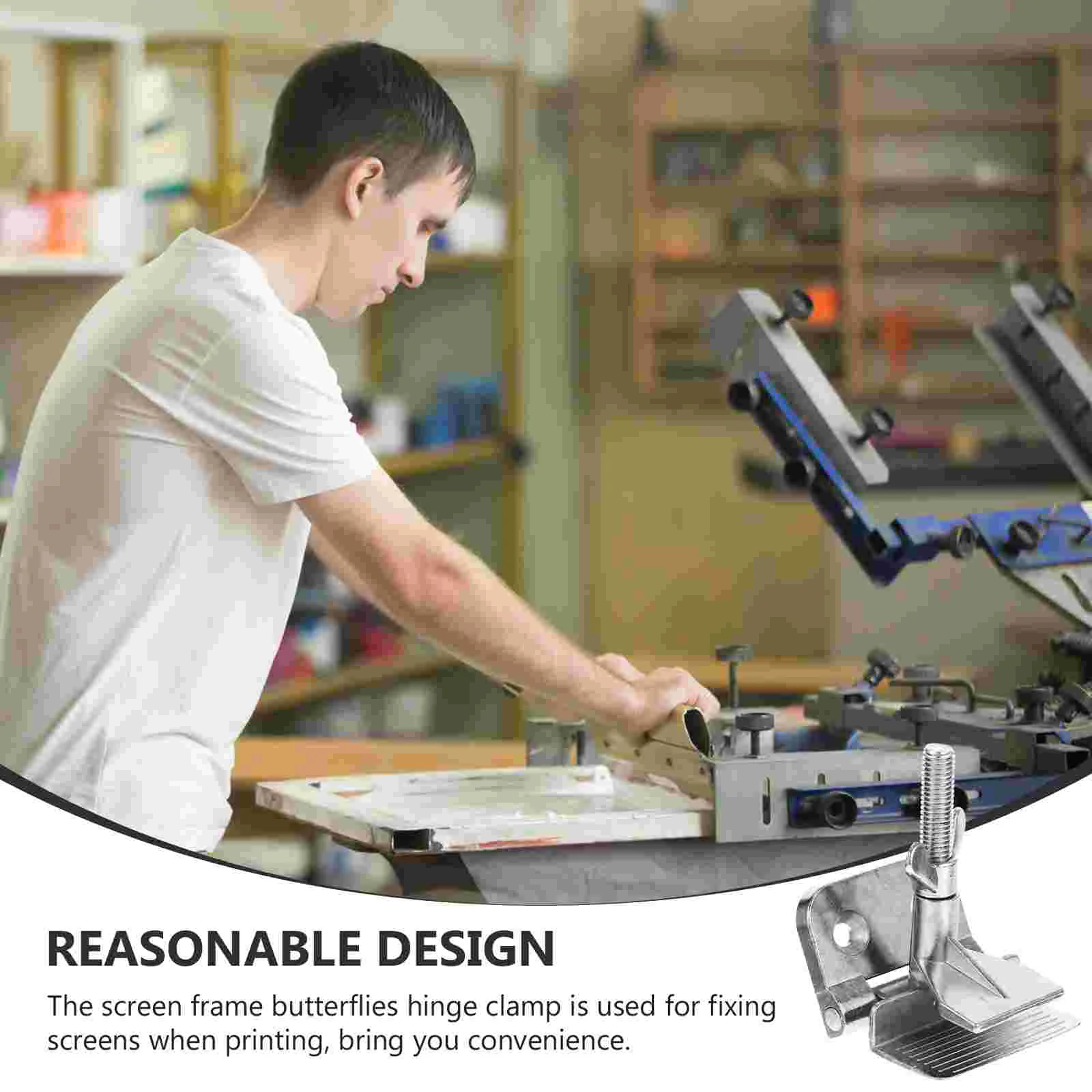 Рисунок 6 - Зажим-бабочка для Шелкового экрана