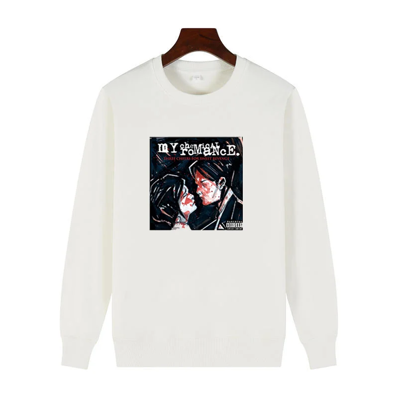 

My Chemical Romance Three Cheers For Sweet Revenge graphic sweatshirts thick sweater hoodie Round neck hoodie Men's sportswear