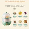 220V Home Electric Egg Cooker Automatic Multi Cooker Egg Boiler Food Steamer for Breakfast 2