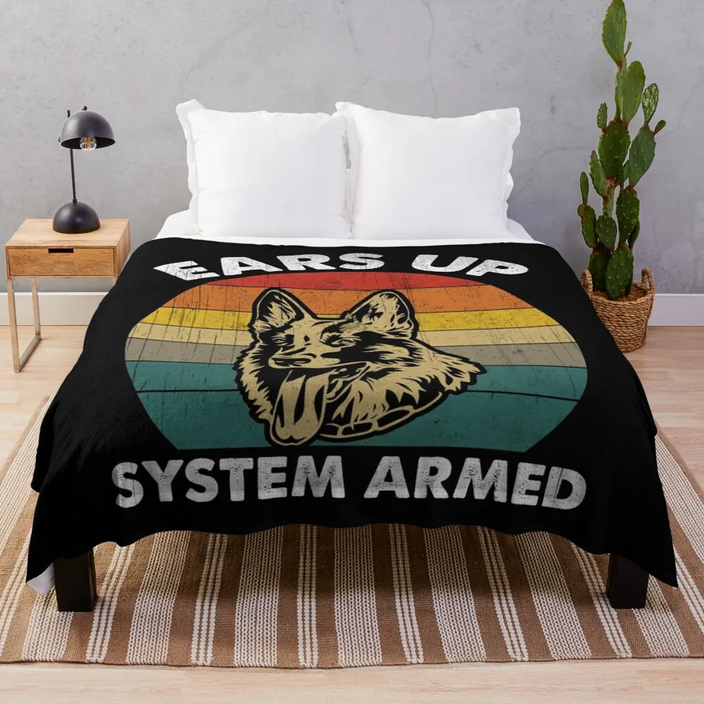 

German Shepherd Owner Gift Throw Blanket Fluffy Shaggy Blanket Fluffy Soft Blankets blankets for winter