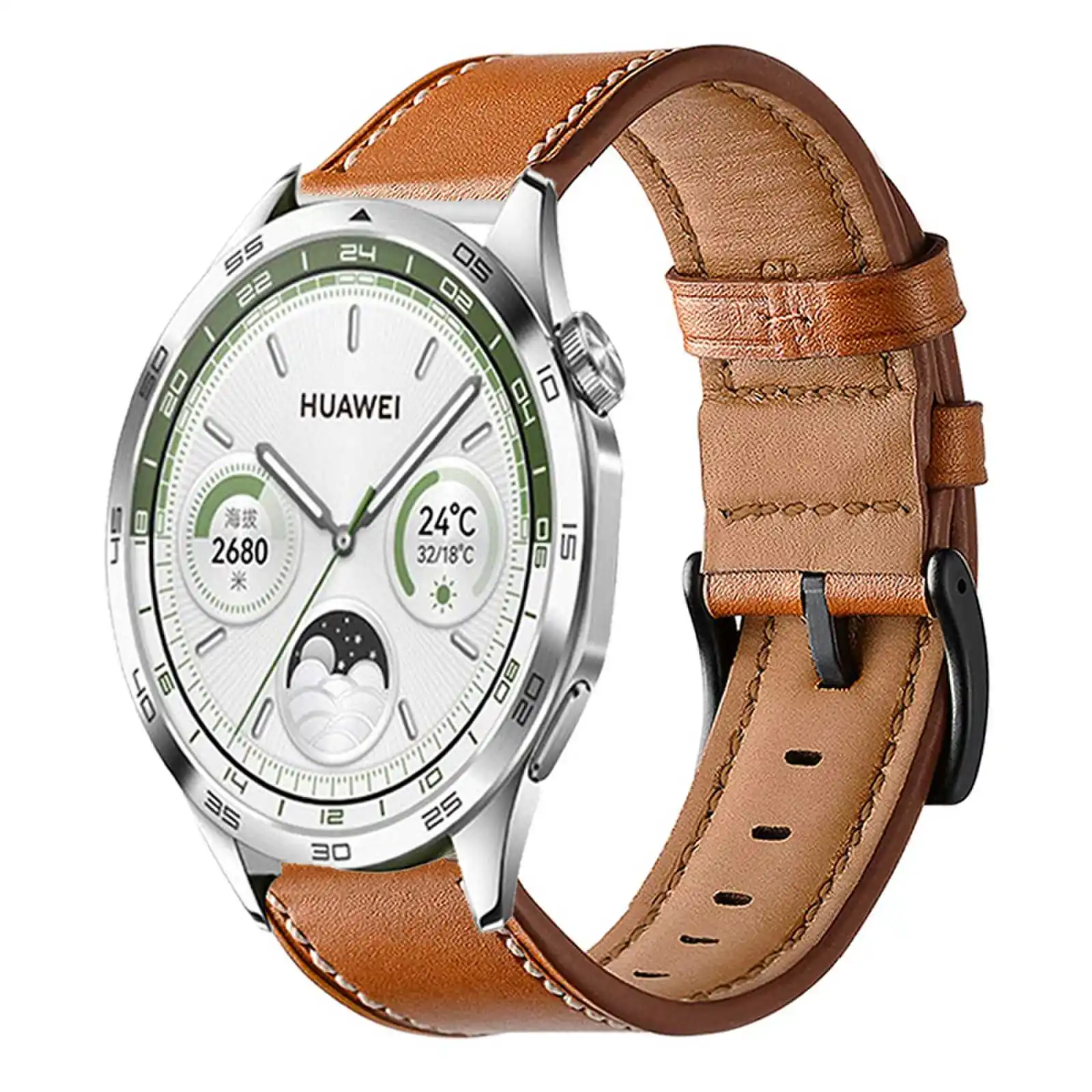 

Leather Bracelet For Huawei Watch GT 4 46mm Smartwatch Strap Replace the Watchband For Huawei watch GT 2 3 46mm Wristband Correa