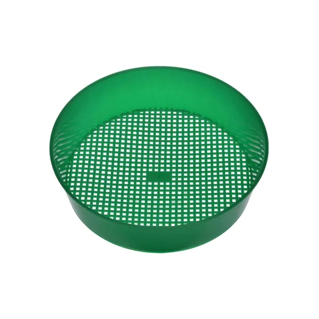 20 Cm -Es Műanyag Háló Kerti Szita Vetőmag Adagoló Szitáló Serpenyő -Szórók Ültetvényes Kertészeti Kellékek - Image 2