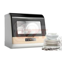 Use Tabletop Dishwasher Counter Top Commercial Dishwasher Kitchen Appliance Tabletop Full-Automatic Dishwasher 2
