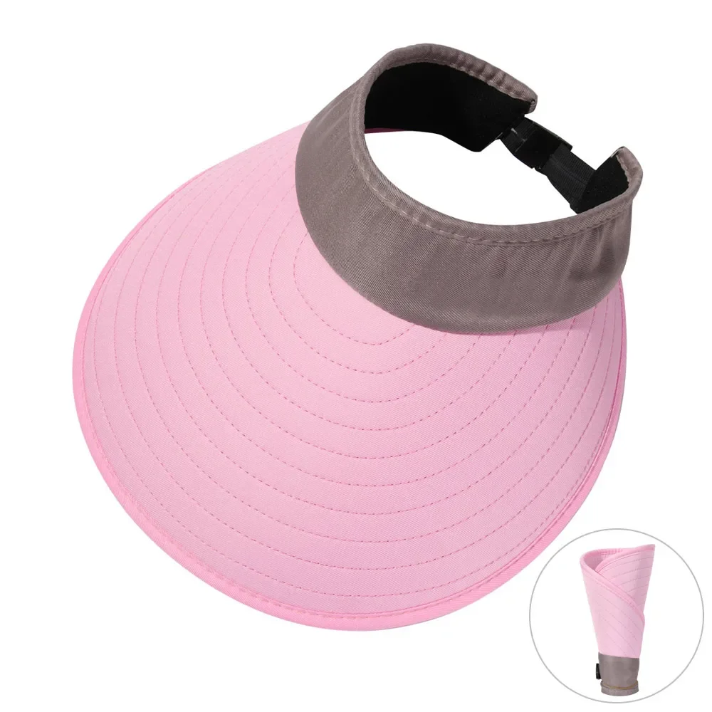 Cappello Parasole UPF50+ Con Tesa Larga – Pieghevole, Regolabile, Unisex – Per Spiaggia E Outdoor - 2
