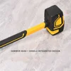 Multifunctional Rubber Hammer Ceramic Tile Soft Rubber Tapping Leather Hammer Professional Hand Tools for Construction Workers 3