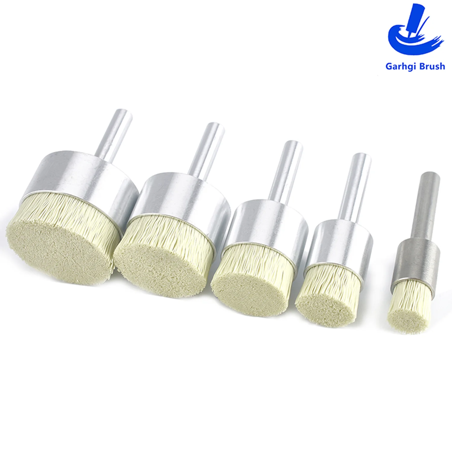 POP 320Grit Drahtendbürste, Diamant-Schleif-Nylon, industrielles rotierendes Elektrowerkzeug zum Entgraten von Metallglättungsoberflächen – Detail 16