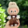 17cm Cute Mini Plush Doll'S Clothes Outfit Accessories For Korea Kpop Exo Labubu Idol Dolls Dog Overalls Set Clothing Kid Gift 4